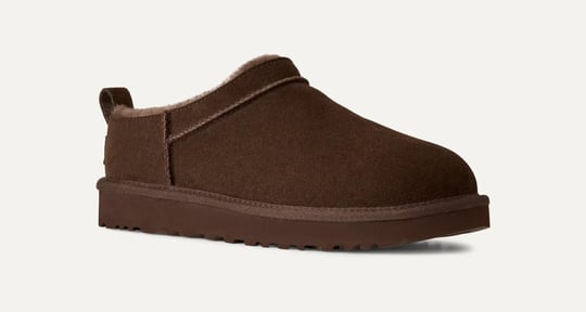 UGG UGG Kadın Rahat Düşük Taban Süet Üst Yüzeyli Kahverengi Terlik 1173891-DUSTEDCOCO