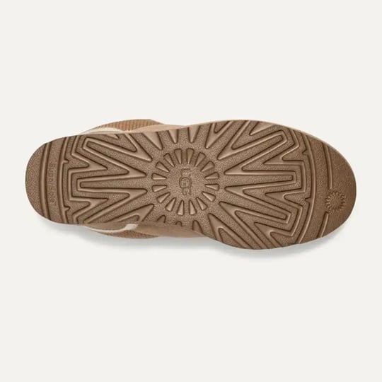UGG UGG Kadın Rahat Taban Yüksek Bilekli Süet Deri Bej Bot & Bootie 1144032-SAND (KU