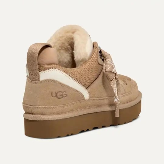 UGG UGG Kadın Rahat Taban Yüksek Bilekli Süet Deri Bej Bot & Bootie 1144032-SAND (KU