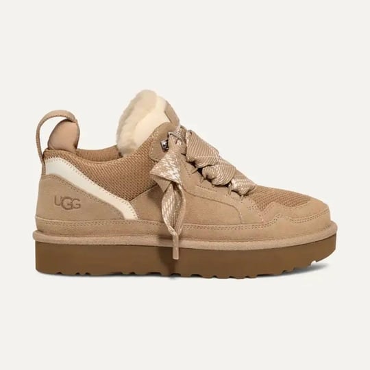 UGG UGG Kadın Rahat Taban Yüksek Bilekli Süet Deri Bej Bot & Bootie 1144032-SAND (KU