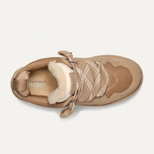 UGG UGG Kadın Rahat Taban Yüksek Bilekli Süet Deri Bej Bot & Bootie 1144032-SAND (KU