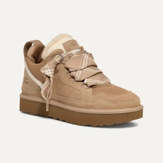 UGG UGG Kadın Rahat Taban Yüksek Bilekli Süet Deri Bej Bot & Bootie 1144032-SAND (KU