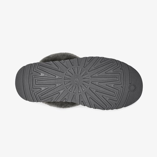 UGG UGG Kadın Rahat Yastık Tabanlı EVA Dış Tabanlı %100 Hakiki Süet Deri Antrasit Bot & Bootie 1122550-CHARCOAL