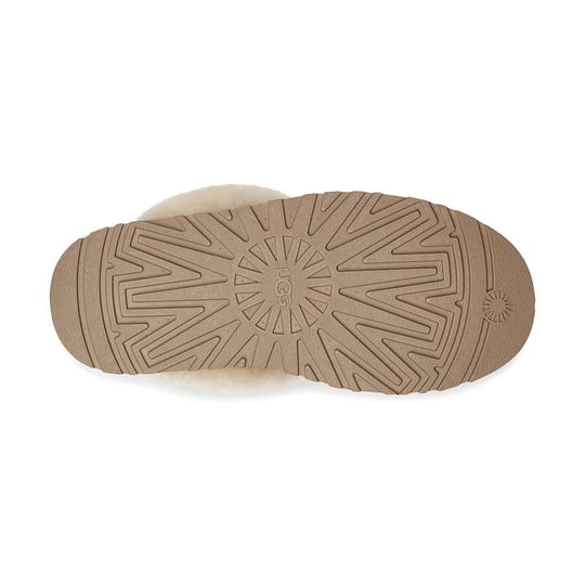 UGG UGG Kadın Rahat Yastık Tabanlı EVA Dış Tabanlı %100 Hakiki Süet Deri Taba Terlik 1122550-CHESTNUT
