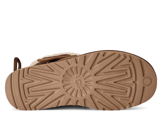 UGG UGG Kadın Süet Dikiş Detaylı İçi Yünlü Logo Baskılı Taba Bot & Bootie 1180418-CHESTNUT