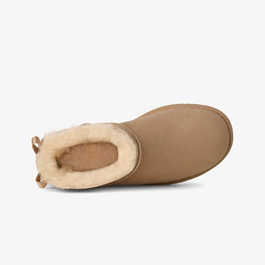 UGG UGG Kadın Süet Dış Yüzeyli Konforlu EVA Tabanlı İçi Kürklü Kum Bot & Bootie 1185491-SAND