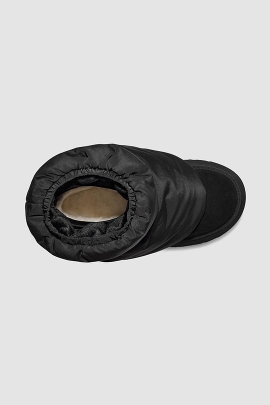 UGG UGG Kadın Süet Topuk Dolgu Neopren Gövde Boğaz Kısmı Çorap Geçmeli Siyah Bot & Bootie 1158275-SİYAH