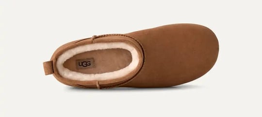 UGG UGG Kadın Süet Yüzey Koyun Postu Astarlı Arka Çekme Kulplu Süet Kaplı Platform Tabanlı Taba Bot & Bootie 1180412-CHESTNUT