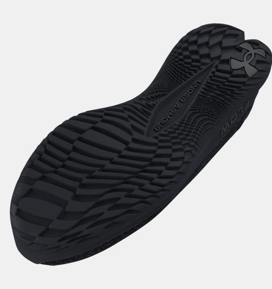 Under Armour Under Armour Erkek Marka Logolu Rahat Taban Bağıcıklı Siyah Koşu & Antrenman Ayakkabısı 3026117-001