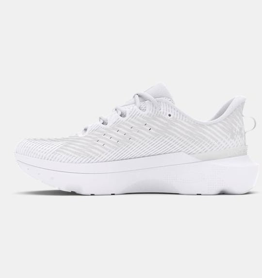 Under Armour Under Armour Erkek Marka Logolu Rahat Taban Bağıcıklı Beyaz Koşu & Antrenman Ayakkabısı 3027190-100