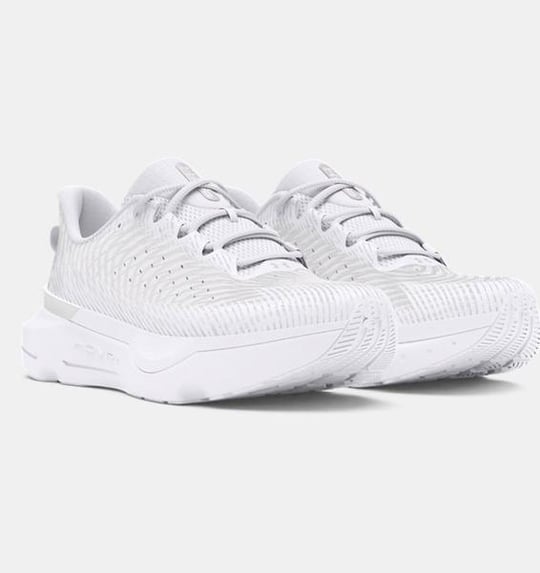 Under Armour Under Armour Erkek Marka Logolu Rahat Taban Bağıcıklı Beyaz Koşu & Antrenman Ayakkabısı 3027190-100