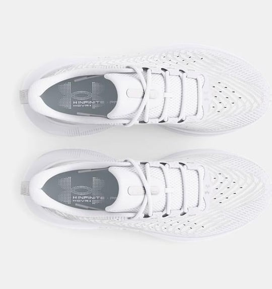 Under Armour Under Armour Erkek Marka Logolu Rahat Taban Bağıcıklı Beyaz Koşu & Antrenman Ayakkabısı 3027190-100