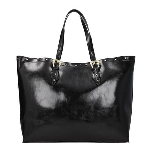 Versace Versace Kadın Marka Tokalı Ayarlanabilir Askılı Siyah Omuz Çantası 75VA4BFMZS442-899