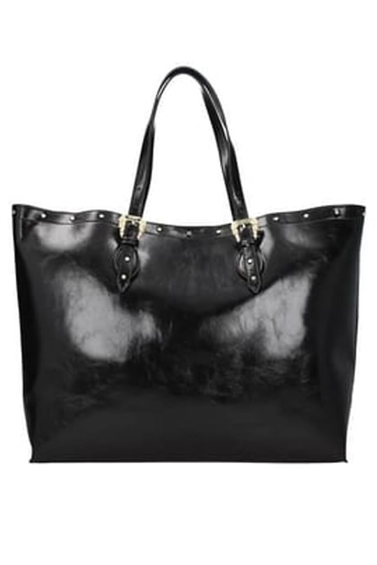 Versace Versace Kadın Marka Tokalı Ayarlanabilir Askılı Siyah Omuz Çantası 75VA4BFMZS442-899