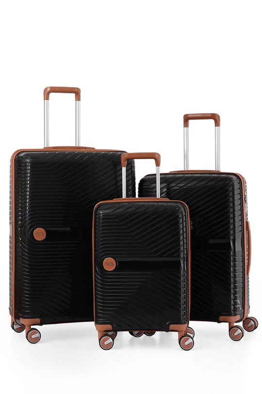 ÇÇS 5239 Polipropilen 3 Lü Valiz Seti