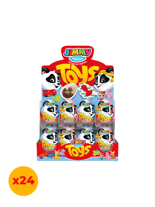 Jimmy Toys Oyuncaklı Sütlü & Kakao Kremalı Sürpriz Pembe (Kızlar