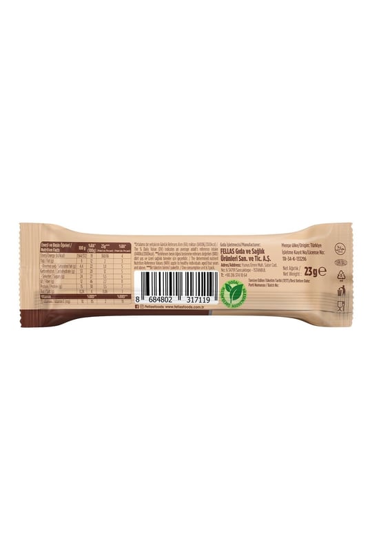 Fellas Kakaolu Granola Bar 12 Adet
