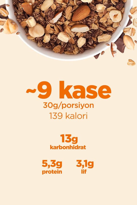 Fellas Protein Granola - Karışık Kuruyemiş & Kakao 270g