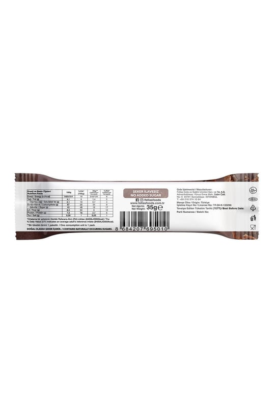 Meyve Bar - Duble Kakaolu 35g x 12 Adet