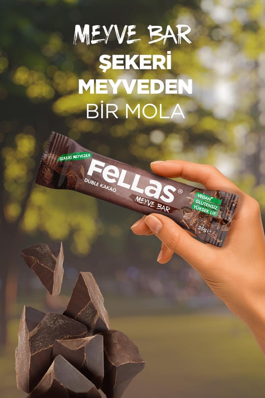 Meyve Bar - Duble Kakaolu 35g x 12 Adet