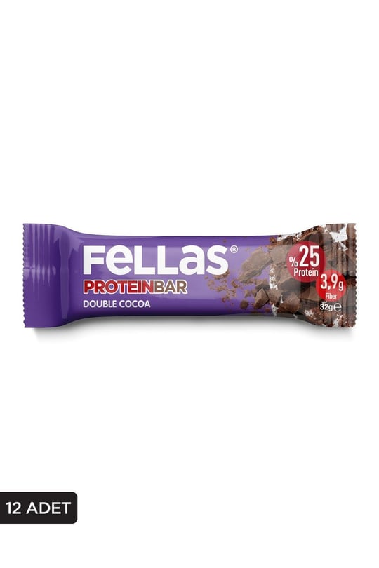 Protein Bar - Duble Kakaolu 32g x 12 Adet