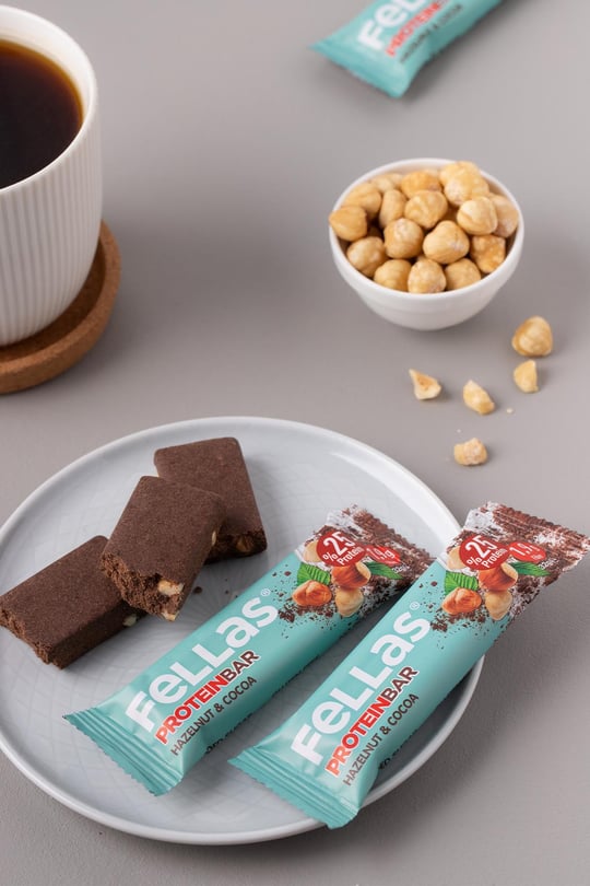 Protein Bar - Fındıklı ve Kakaolu 32g x 12 Adet