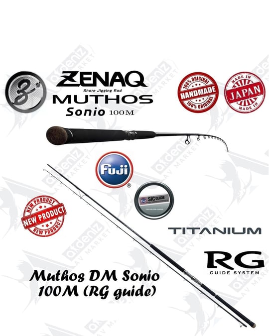 Zenaq Defi Muthos Sonio 93M RG 10-100 gr. 282 cm Shore Jig Kamışı