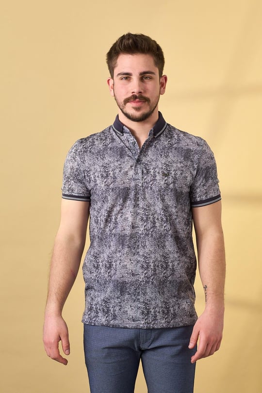 Bebe Yaka Tshirt  305-Gri