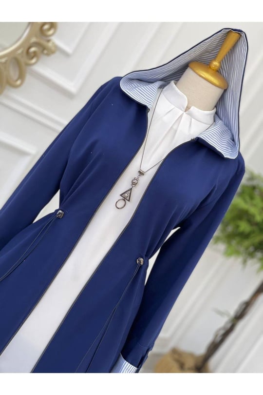 Beli Büzgülü Kap 5603-Saks