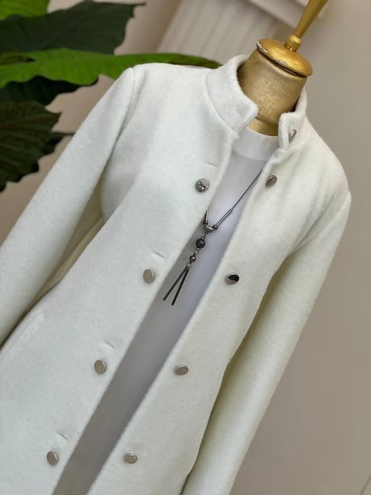 Çift Düğme Angora Kaban 994 T-26 Ekru