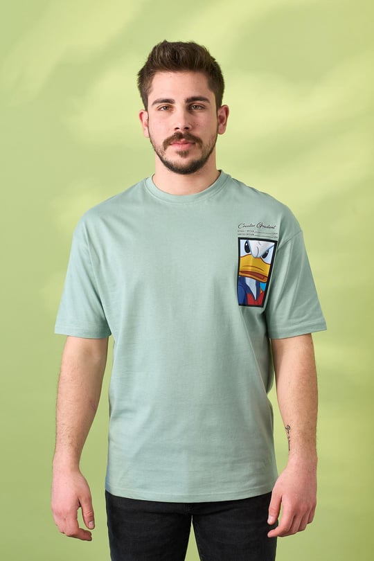 Dnz Tshirt 1015-Mint yeşili