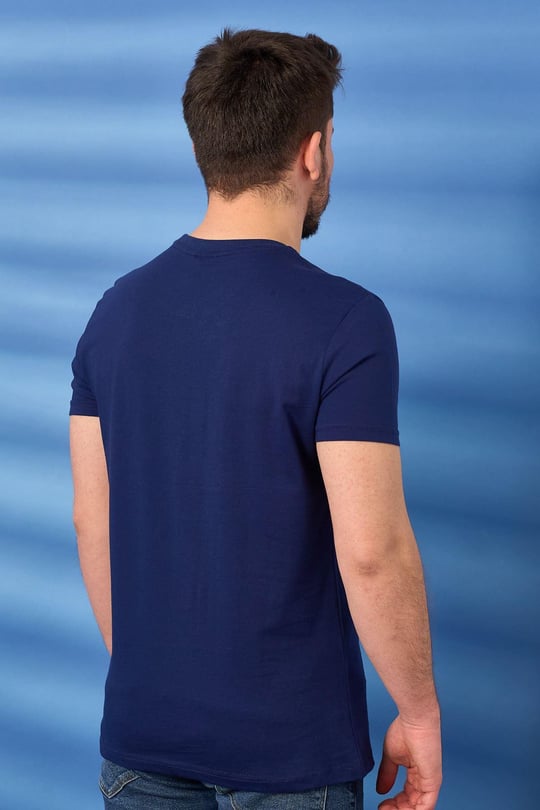 Dnz Tshirt 1033-İndigo
