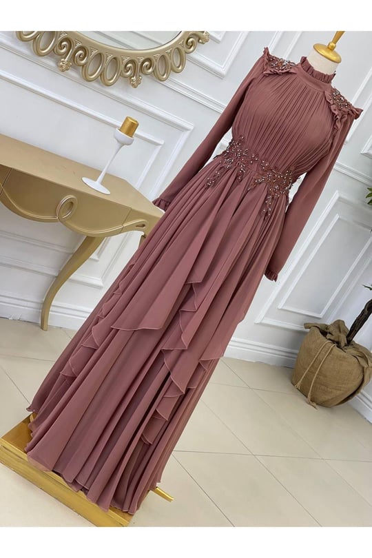 Drapeli Abiye 15655-Taba
