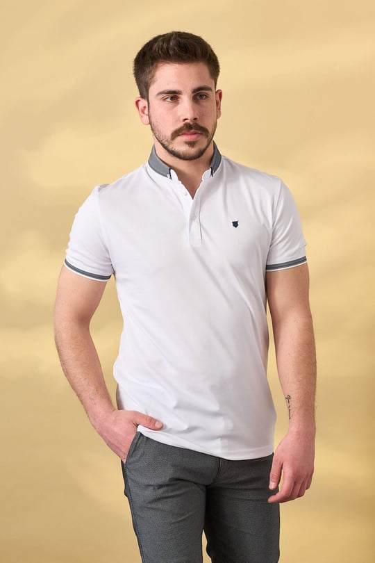 Düz Renk Tshirt 303-Beyaz
