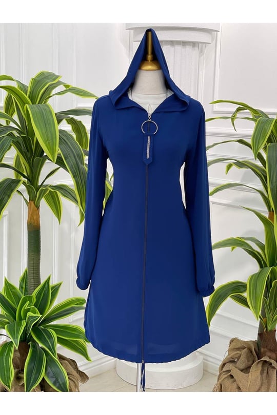 Giy Çık Kap 3124-Saks
