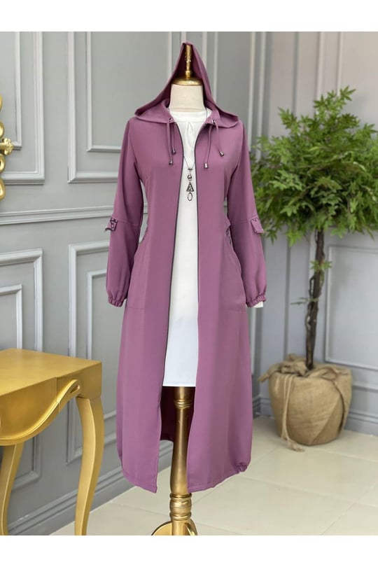 Kapişonlu Gıyçık 4020-Rose