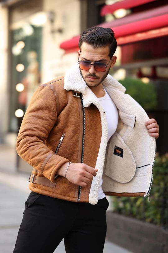 Kol Kürklü Mont 1054 T-24 Taba