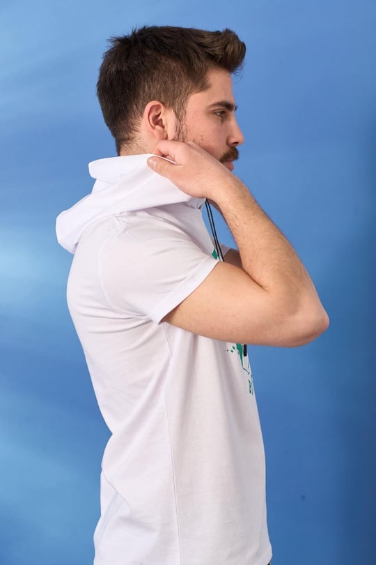 Massimo Tshirt 3531-Beyaz