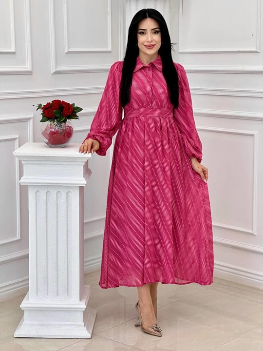 Miss İndigo Elbise 1311 T-24 Fuşya