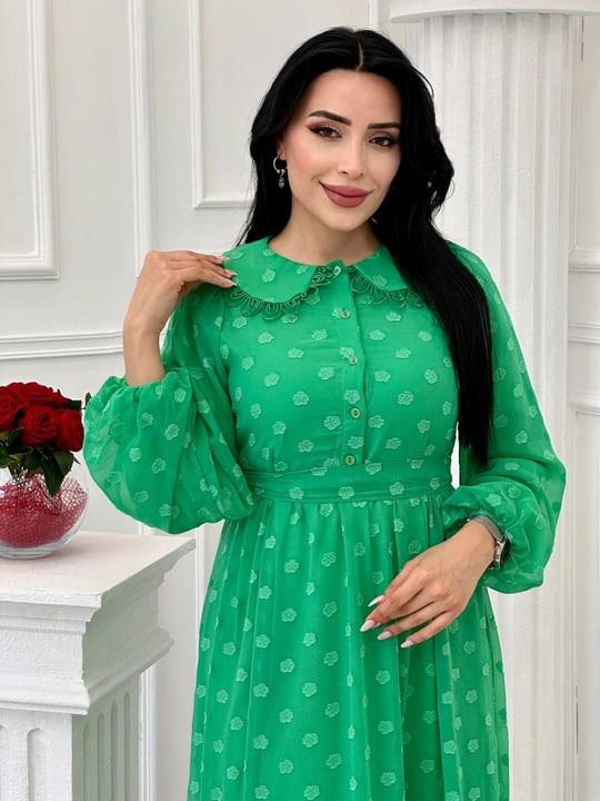 Miss İndigo Elbise 1318 T-24 Yeşil