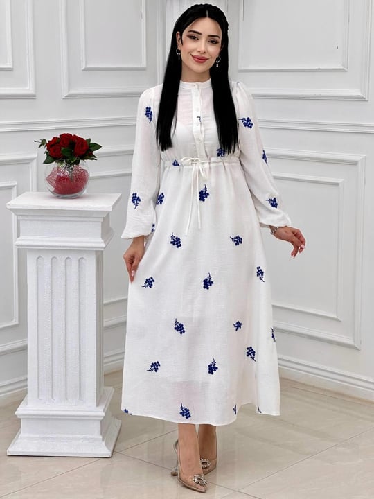 Miss İndigo Elbise 1332 T-24 İndigo