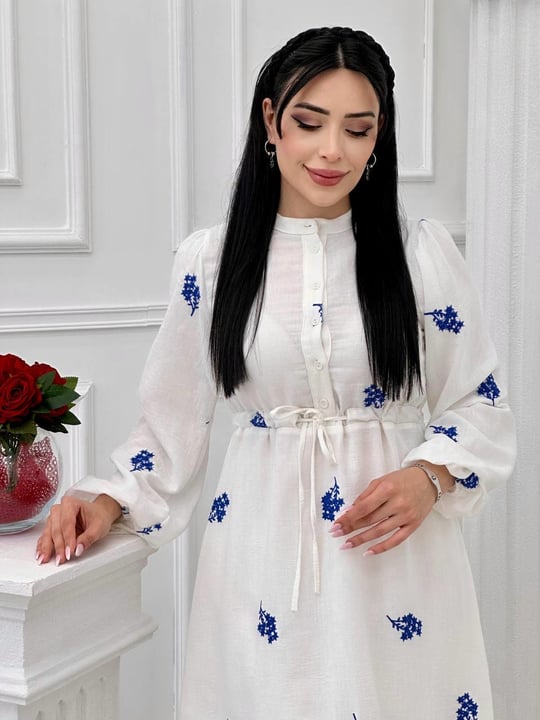 Miss İndigo Elbise 1332 T-24 İndigo