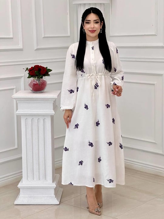 Miss İndigo Elbise 1332 T-24 Mor