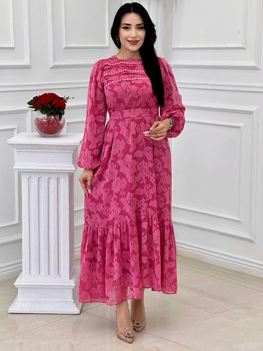 Missindigo Elbise 1333 T-24 pembe