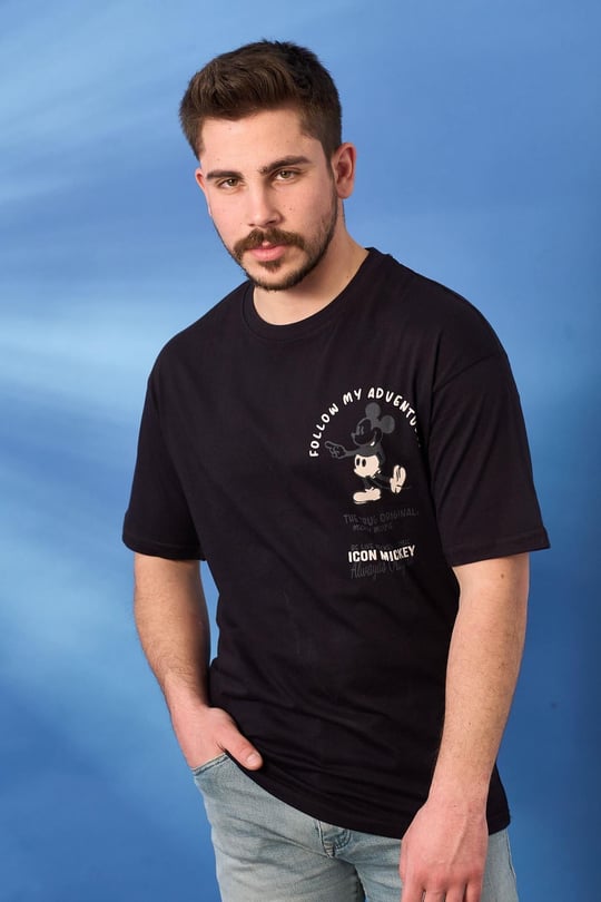 Oversize Tshirt 3504-Siyah