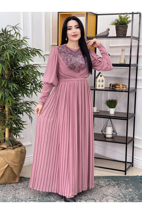 Piliseli Abiye 3078-Purdra