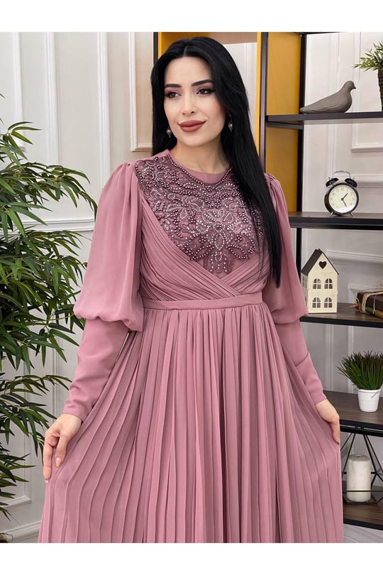 Piliseli Abiye 3078-Purdra