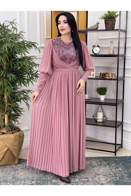 Piliseli Abiye 3078-Purdra