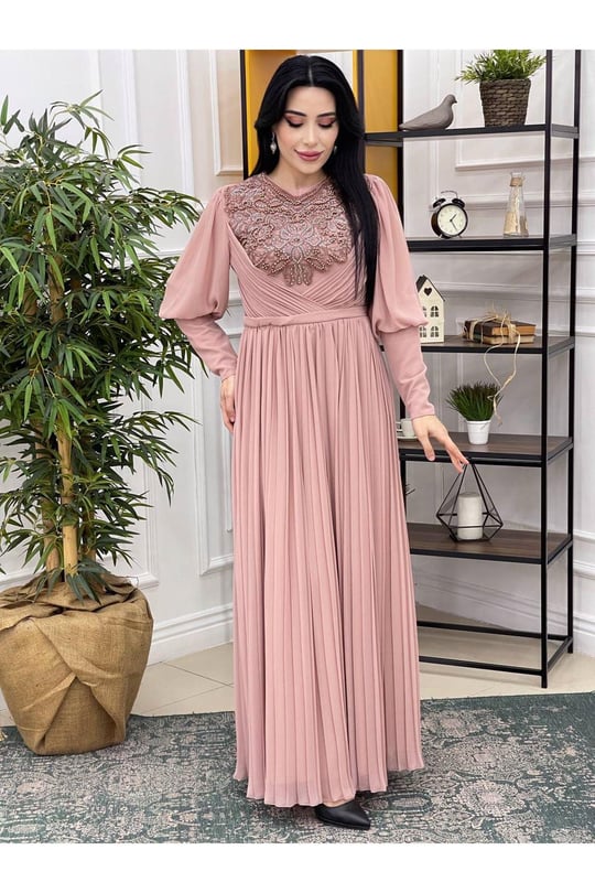Piliseli Abiye 3078-Somon