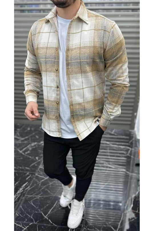 Ruff Gömlek 232053-Hardal